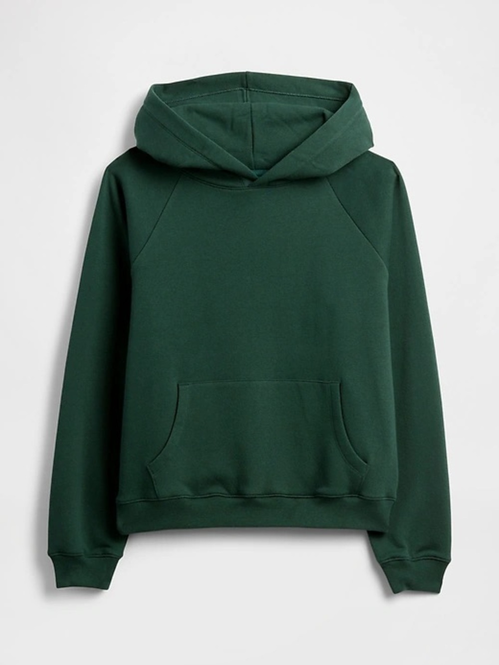 GAP Men’s Vintage Soft Pullover Hoodie Hooded Sweatshirt- Forest Green